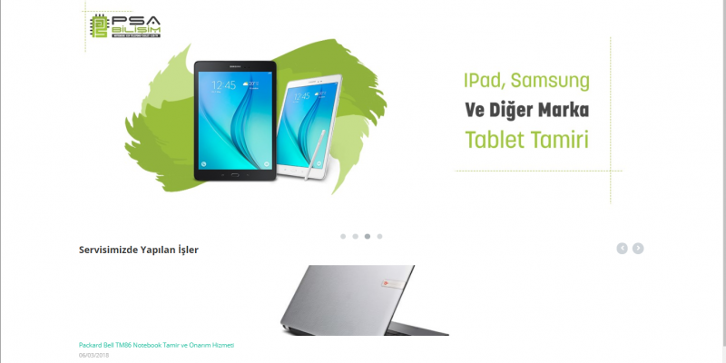 PSA Bilişim Projemiz